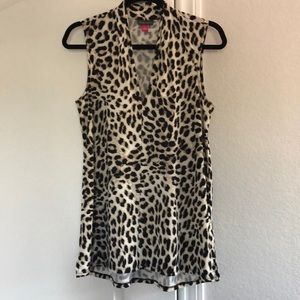 Vince Camuto Sleeveless Tunic Top